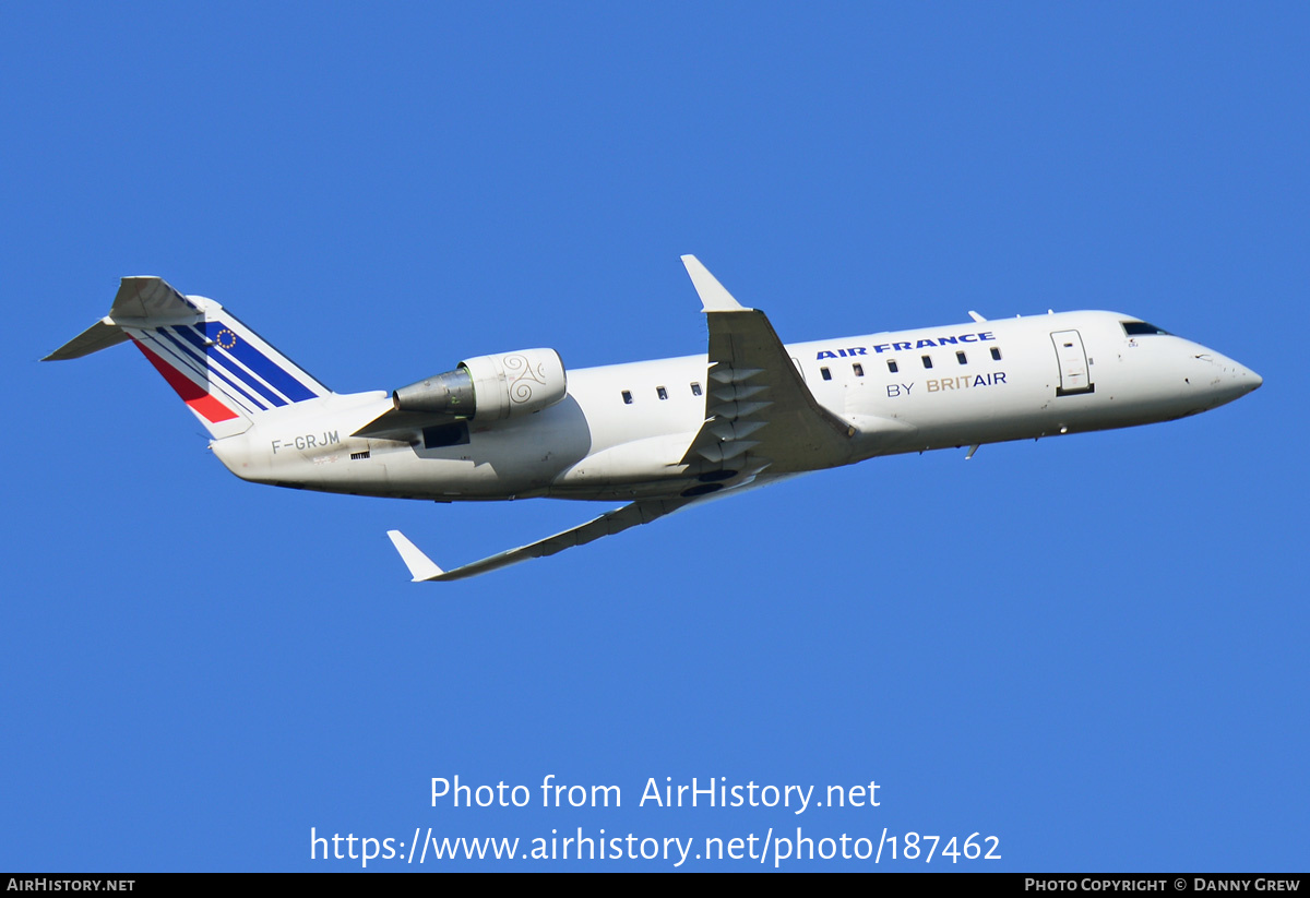 Aircraft Photo of F-GRJM | Bombardier CRJ-100ER (CL-600-2B19) | Air France | AirHistory.net #187462