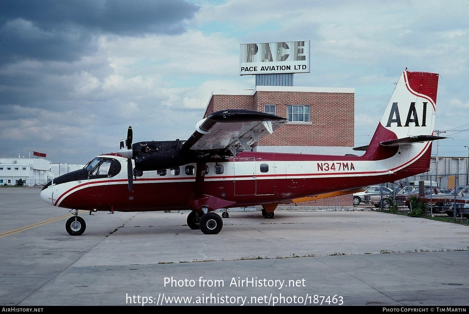 Aircraft Photo of N347MA | De Havilland Canada DHC-6-100 Twin Otter | Alaska Aeronautical Industries | AirHistory.net #187463