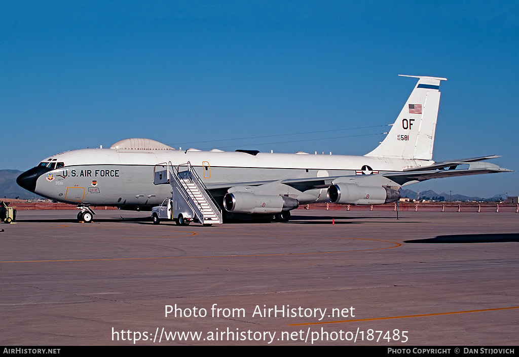 Aircraft Photo of 62-3581 / AF62-581 | Boeing EC-135C | USA - Air Force | AirHistory.net #187485