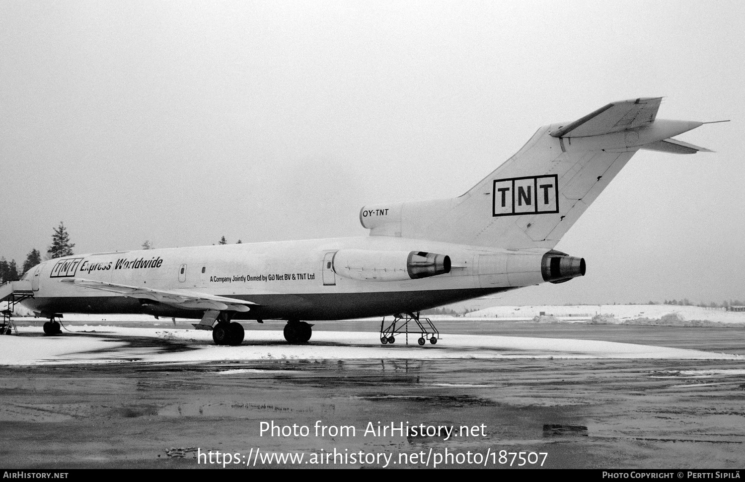 Aircraft Photo of OY-TNT | Boeing 727-281(F) | TNT Express | AirHistory.net #187507