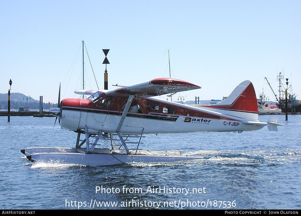 Aircraft Photo of C-FJBP | De Havilland Canada DHC-2 Beaver Mk1 | Baxter Aviation | AirHistory.net #187536