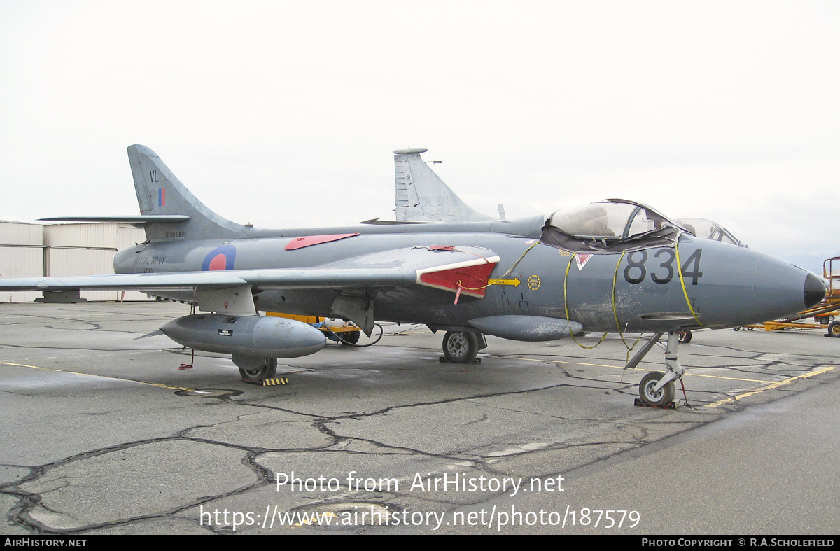 Aircraft Photo of N301XF / XF301 | Hawker Hunter GA11 | UK - Air Force | AirHistory.net #187579