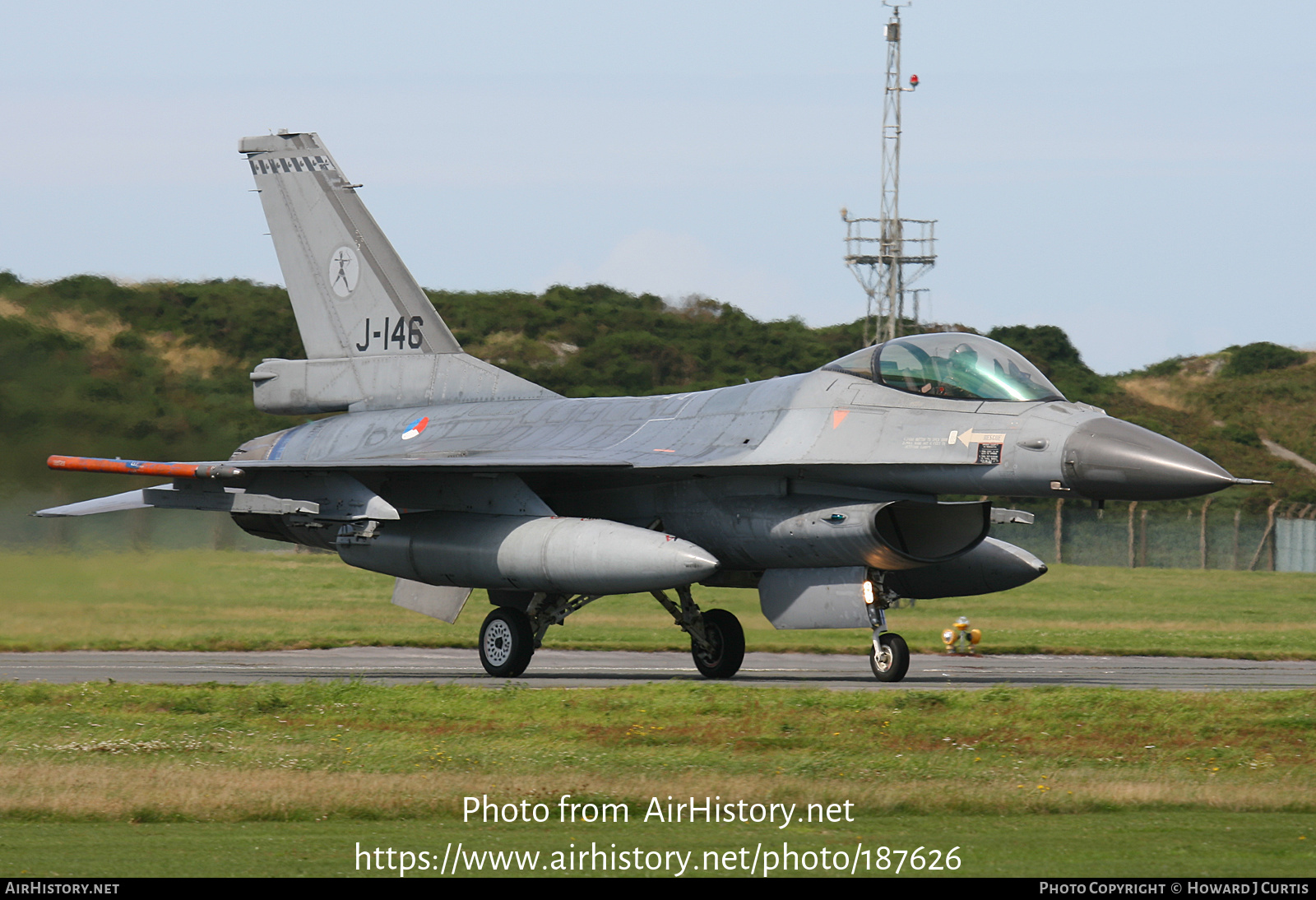 Aircraft Photo of J-146 | General Dynamics F-16AM Fighting Falcon | Netherlands - Air Force | AirHistory.net #187626