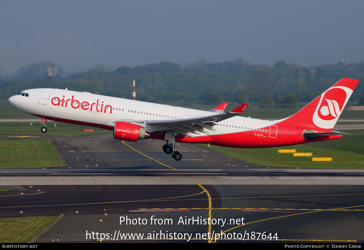 Aircraft Photo of D-ALPC | Airbus A330-223 | Air Berlin | AirHistory.net #187644