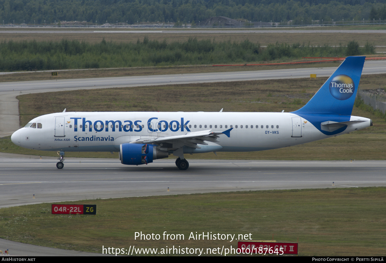 Aircraft Photo of OY-VKS | Airbus A320-214 | Thomas Cook Airlines Scandinavia | AirHistory.net #187645