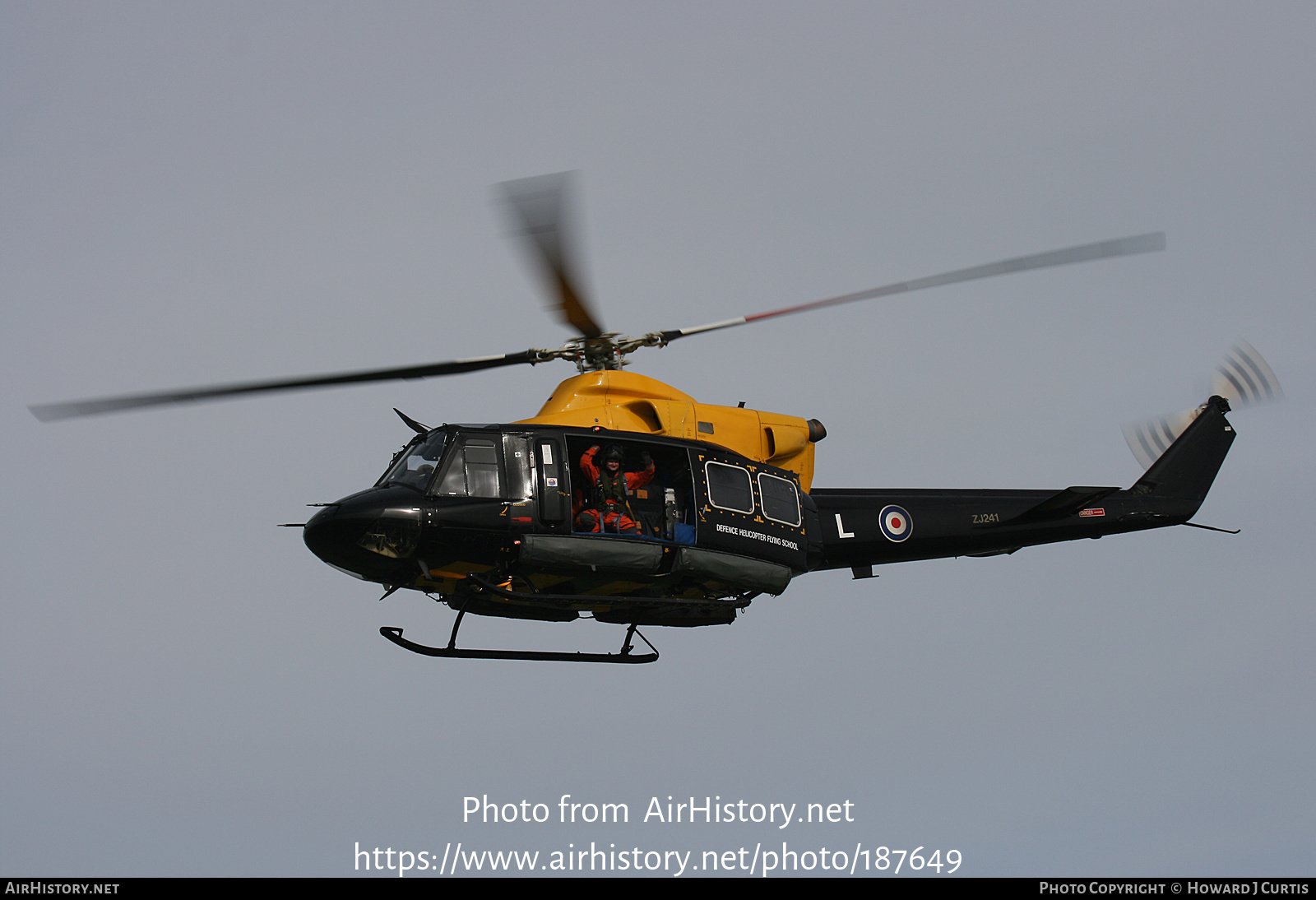 Aircraft Photo of ZJ241 | Bell 412EP Griffin HT1 | UK - Air Force | AirHistory.net #187649