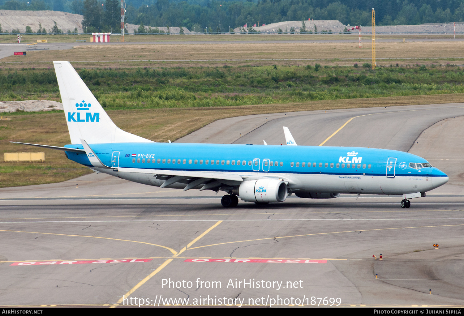 Aircraft Photo of PH-BXZ | Boeing 737-8K2 | KLM - Royal Dutch Airlines | AirHistory.net #187699