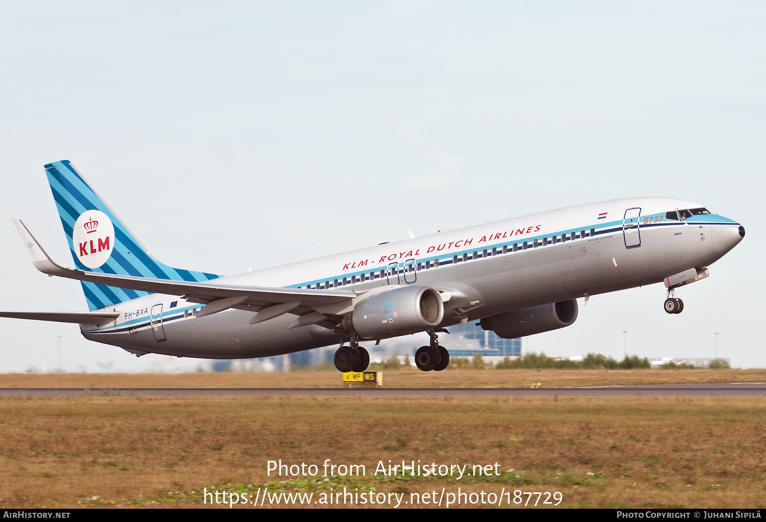 Aircraft Photo of PH-BXA | Boeing 737-8K2 | KLM - Royal Dutch Airlines | AirHistory.net #187729