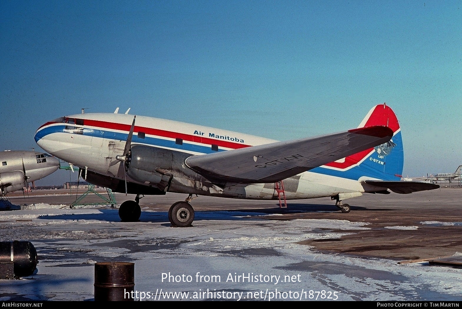 Aircraft Photo of C-GTXW | Curtiss C-46A Commando | Air Manitoba | AirHistory.net #187825