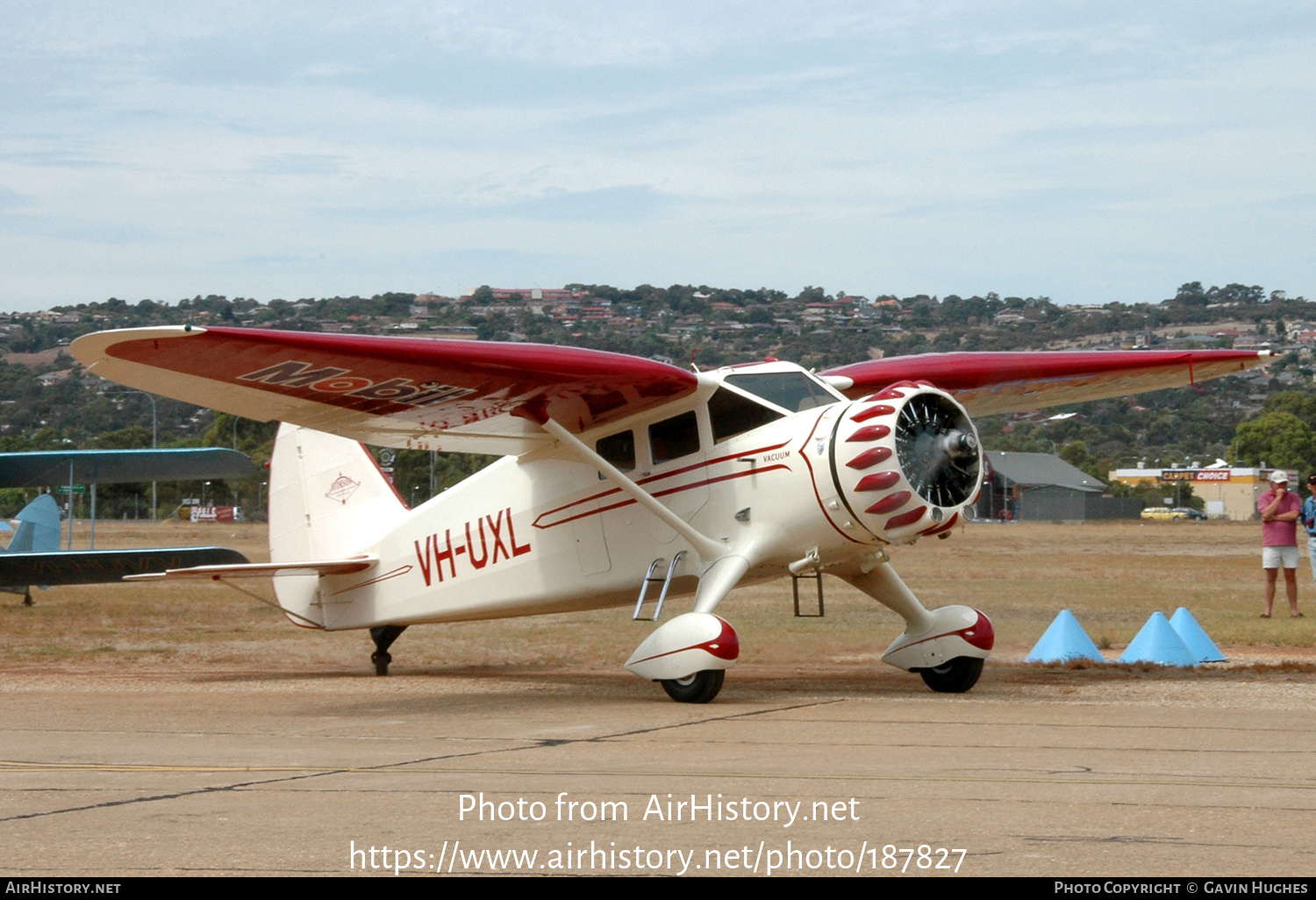 Aircraft Photo of VH-UXL | Stinson SR-8C Reliant | AirHistory.net #187827