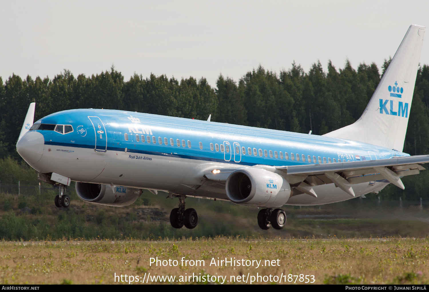 Aircraft Photo of PH-BXY | Boeing 737-8K2 | KLM - Royal Dutch Airlines | AirHistory.net #187853