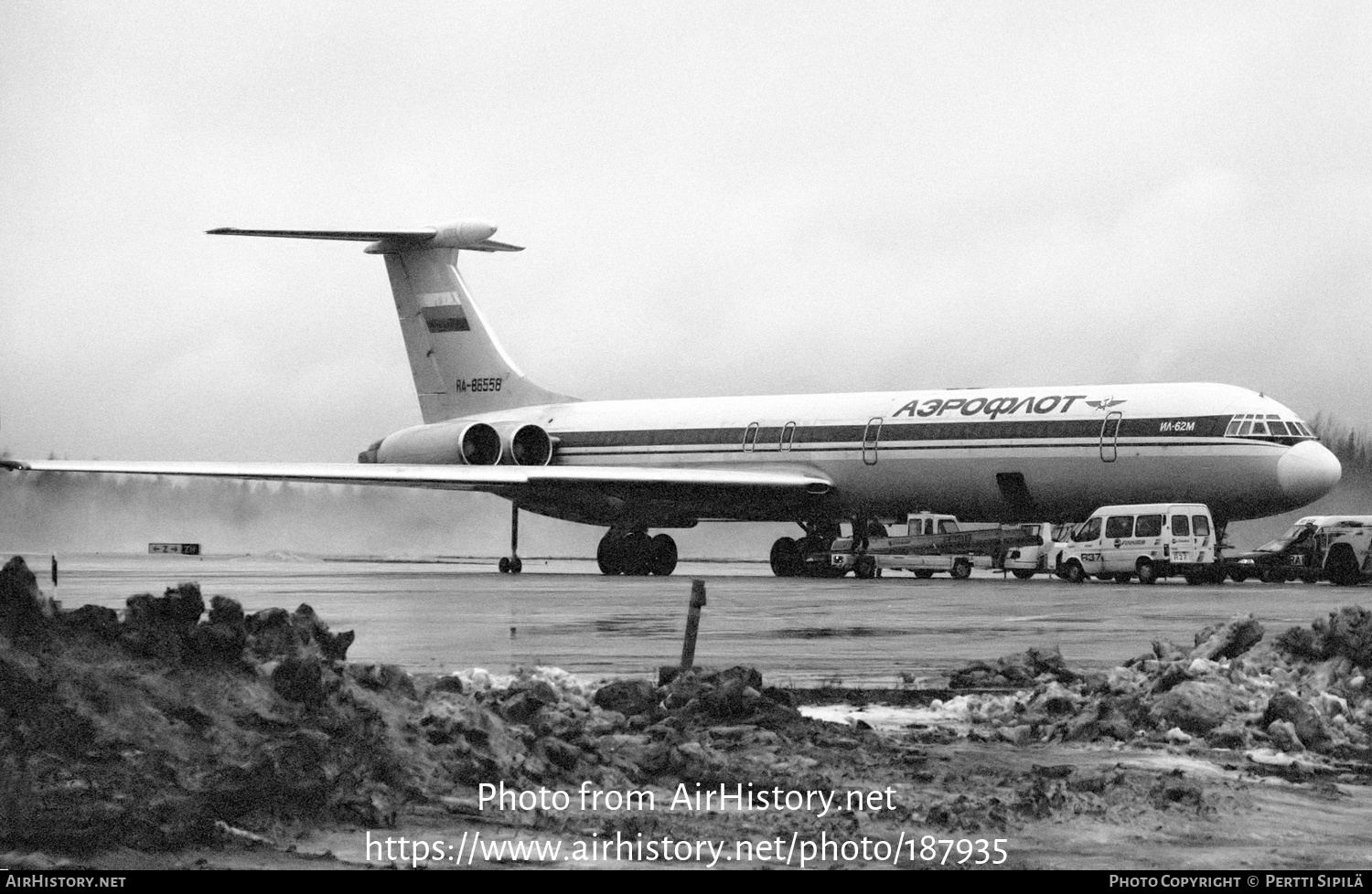 Aircraft Photo of RA-86558 | Ilyushin Il-62M | Aeroflot | AirHistory.net #187935