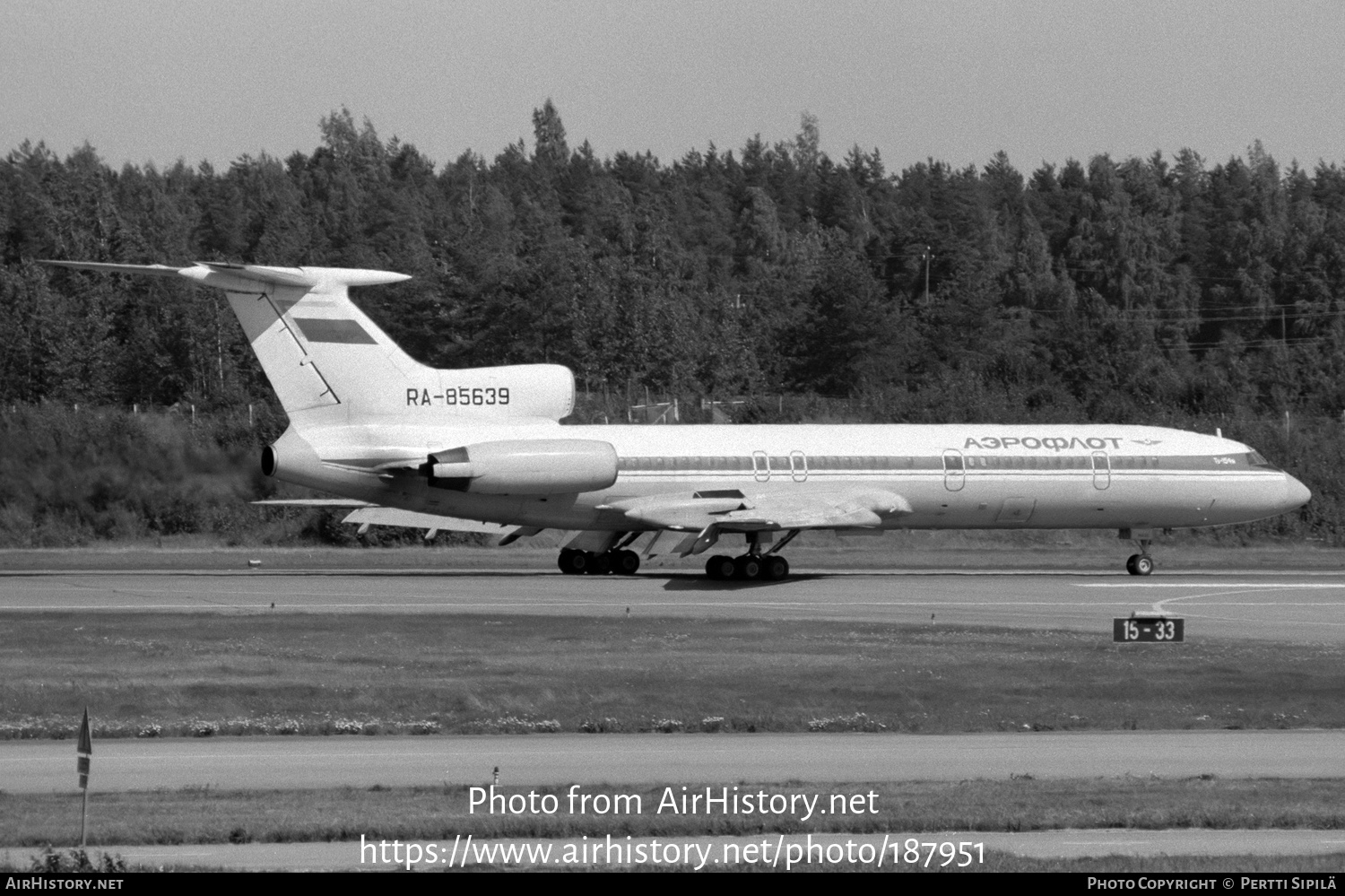 Aircraft Photo of RA-85639 | Tupolev Tu-154M | Aeroflot | AirHistory.net #187951