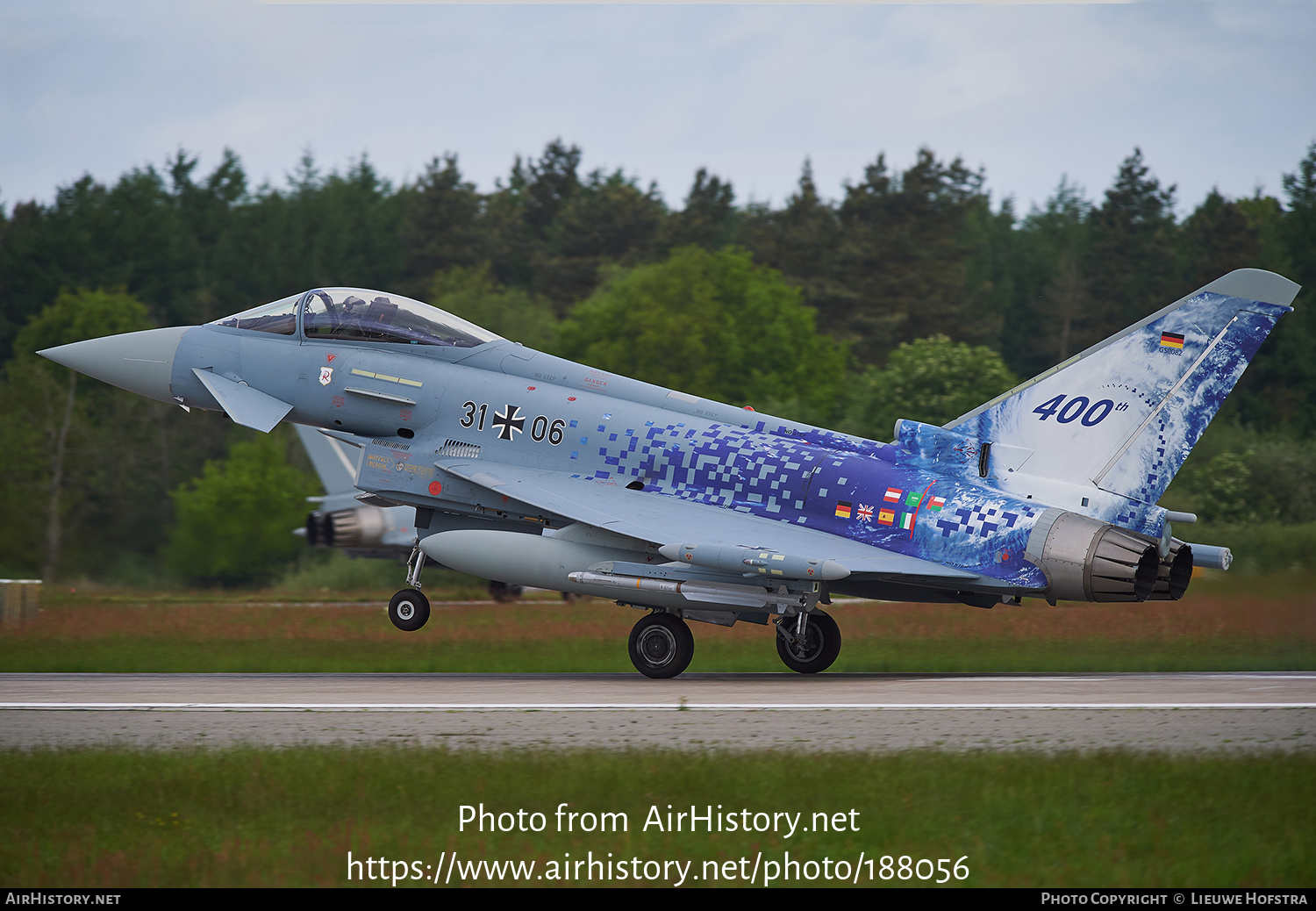 Aircraft Photo of 3106 | Eurofighter EF-2000 Typhoon S | Germany - Air Force | AirHistory.net #188056