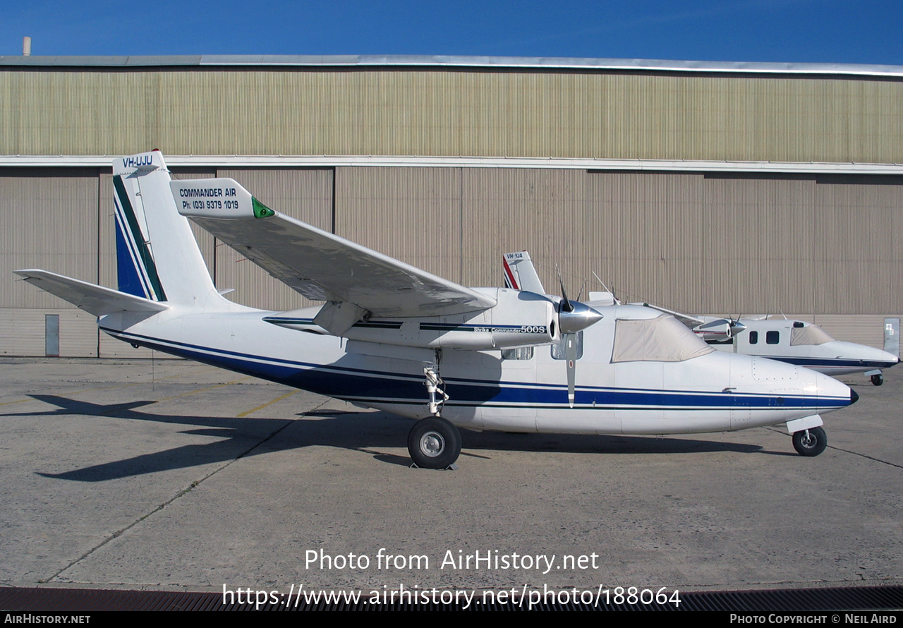 Aircraft Photo of VH-UJU | Aero Commander 500S Shrike Commander | AirHistory.net #188064