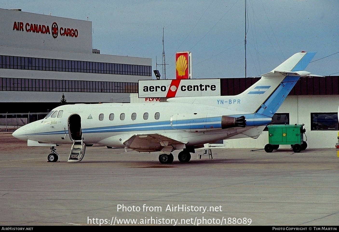 Aircraft Photo of YN-BPR | Hawker Siddeley HS-125-600A | AirHistory.net #188089