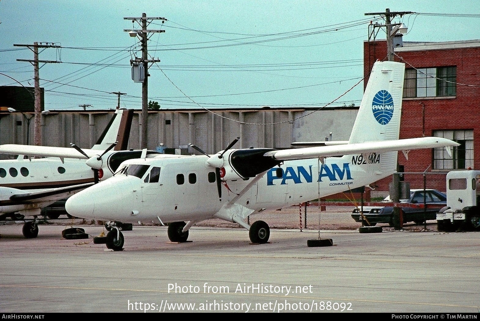 Aircraft Photo of N921MA | De Havilland Canada DHC-6-200 Twin Otter | Pan Am Commuter | AirHistory.net #188092