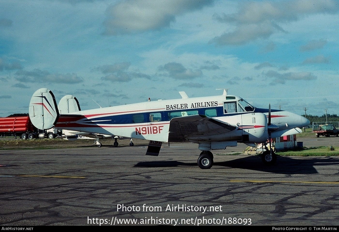 Aircraft Photo of N911BF | Beech H18 Tri-Gear | Basler Airlines | AirHistory.net #188093