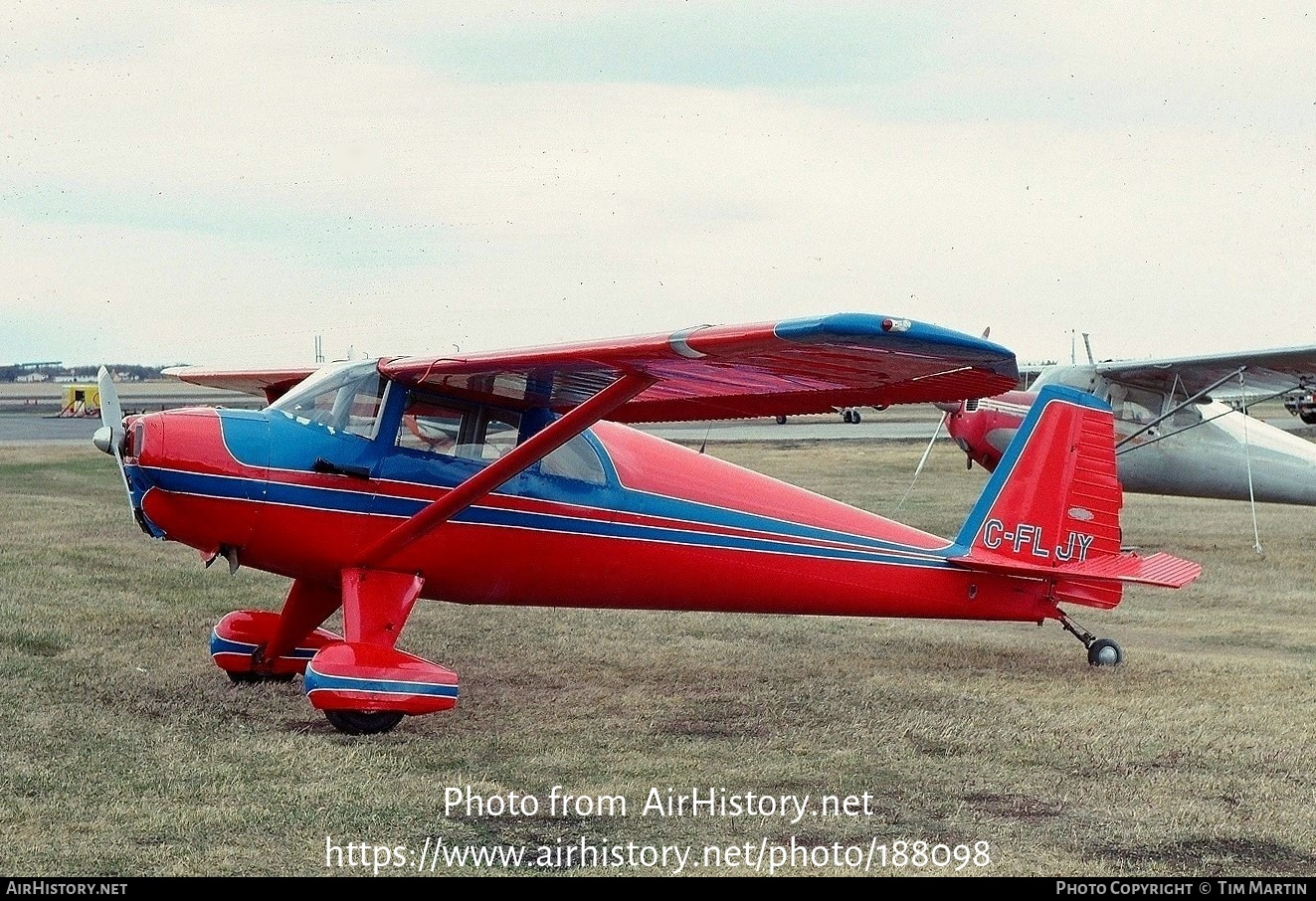 Aircraft Photo of C-FLJY | Luscombe 8F Silvaire | AirHistory.net #188098