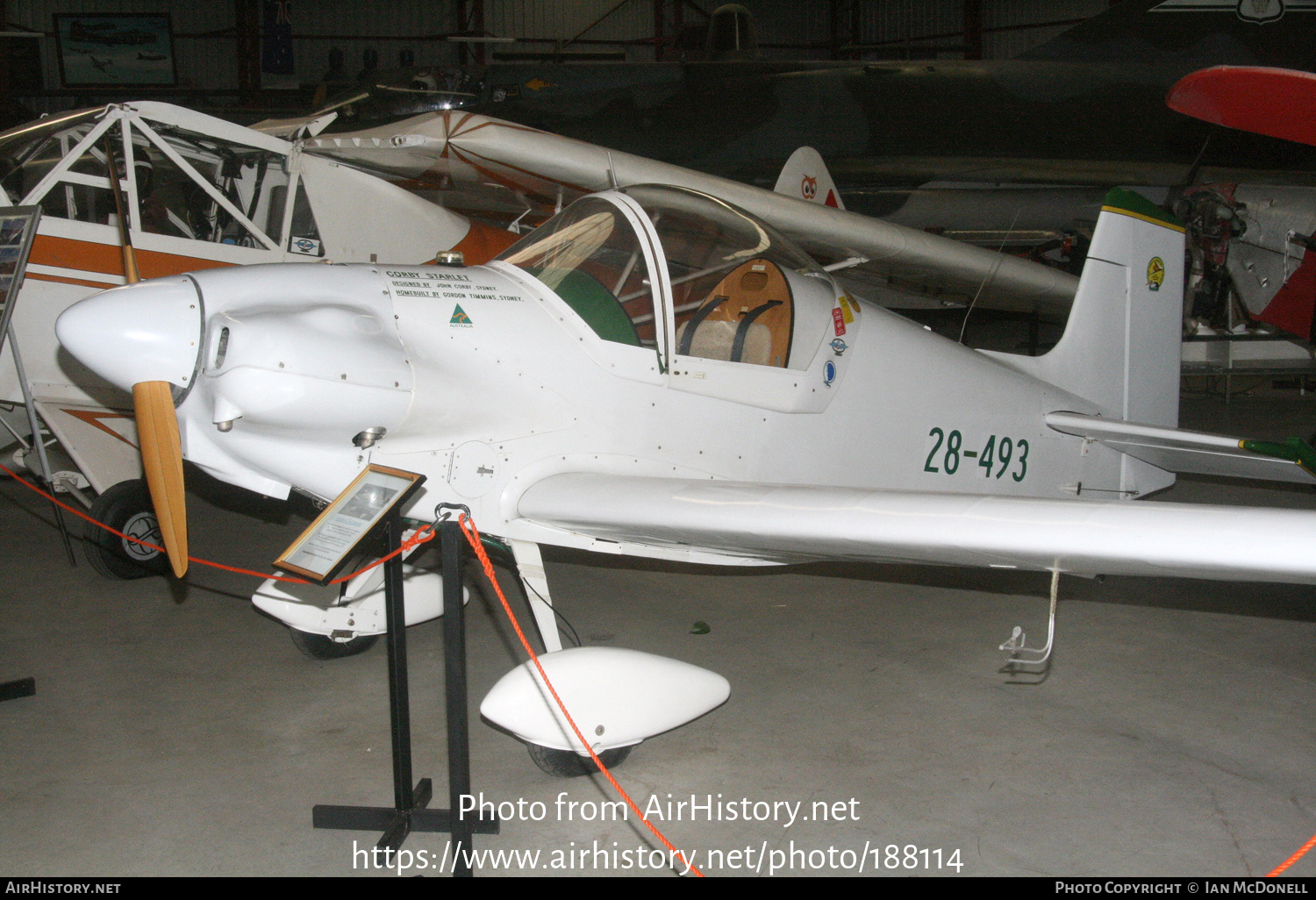 Aircraft Photo of 28-0493 / 28-493 | Corby CJ-1 Starlet | AirHistory.net #188114