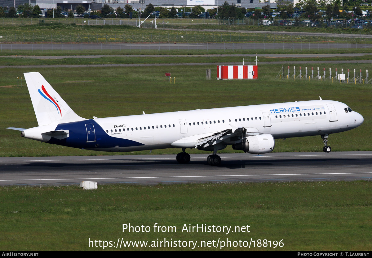 Aircraft Photo of SX-BHT | Airbus A321-211 | Hermes Airlines | AirHistory.net #188196