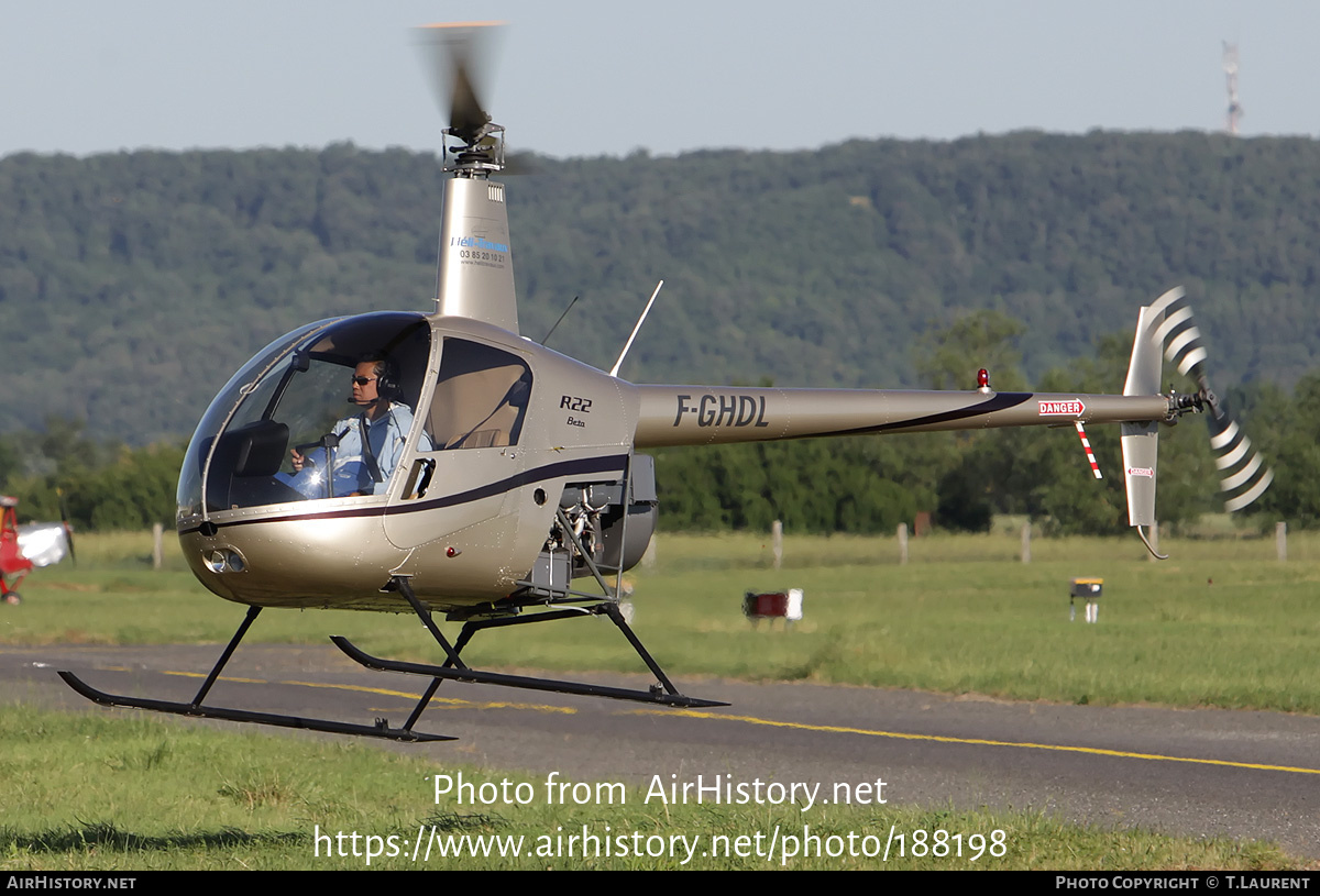 Aircraft Photo of F-GHDL | Robinson R-22 Beta | Héli Travaux | AirHistory.net #188198