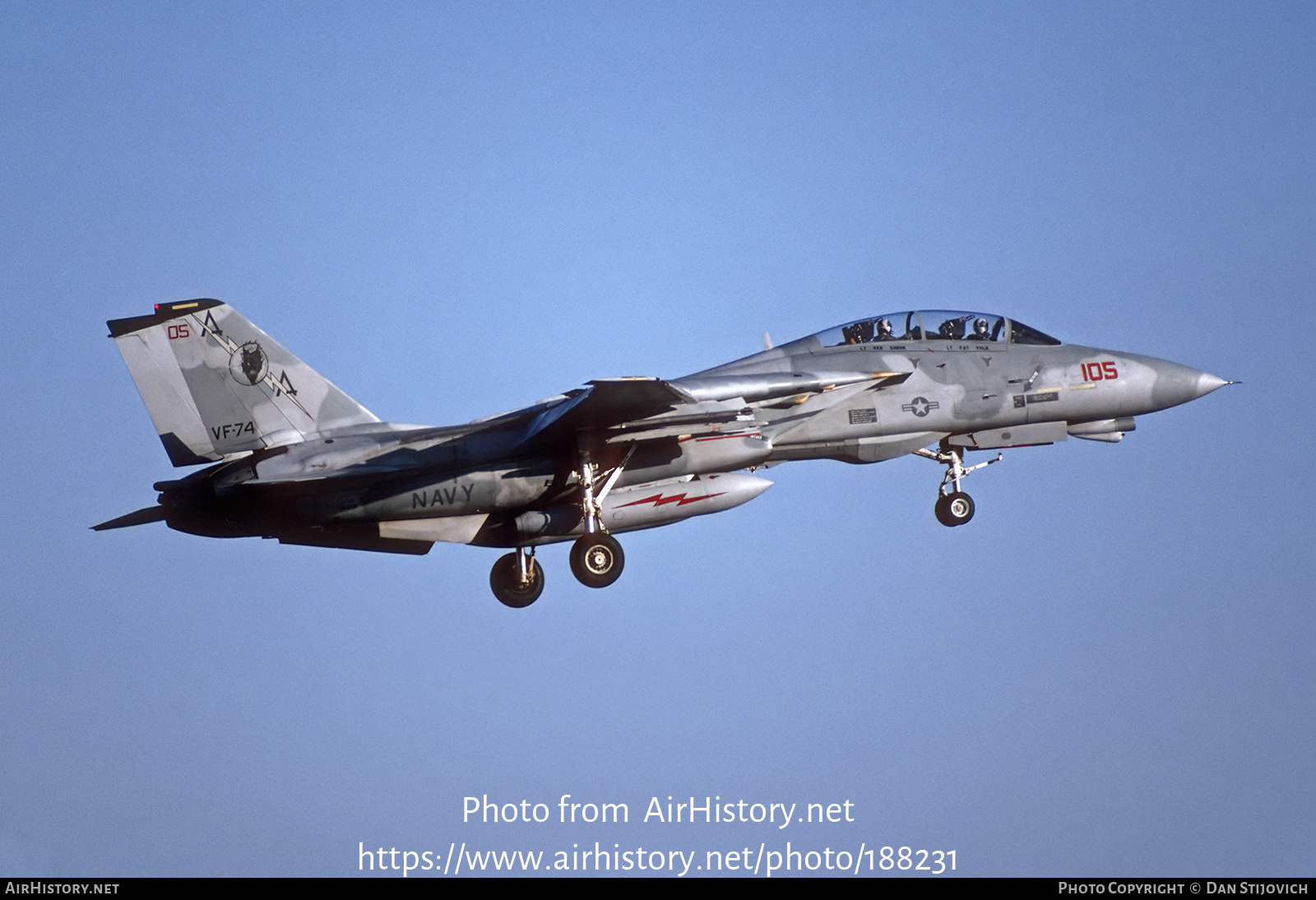 Aircraft Photo of 163221 | Grumman F-14B Tomcat | USA - Navy | AirHistory.net #188231