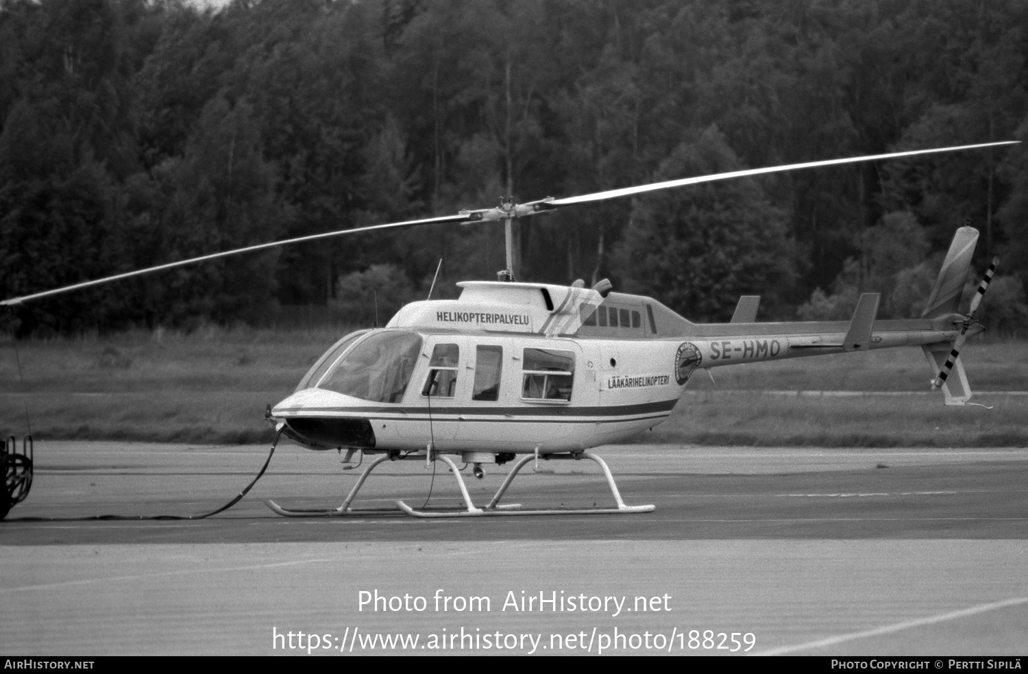 Aircraft Photo of SE-HMO | Bell 206L LongRanger | Helikopteripalvelu | AirHistory.net #188259