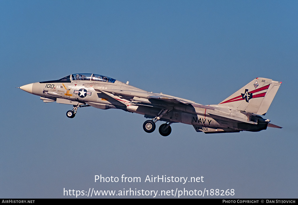 Aircraft Photo of 162709 | Grumman F-14A Tomcat | USA - Navy | AirHistory.net #188268