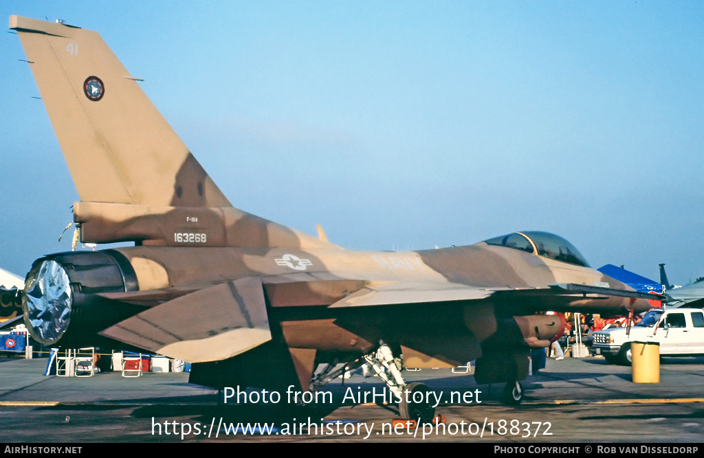 Aircraft Photo of 163268 | General Dynamics F-16N Fighting Falcon | USA - Navy | AirHistory.net #188372