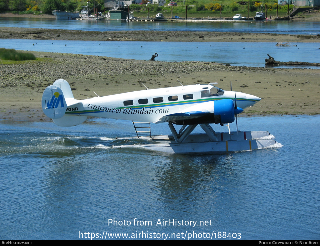 Aircraft Photo of C-FGNR | Beech Expeditor 3NM | Vancouver Island Air | AirHistory.net #188403