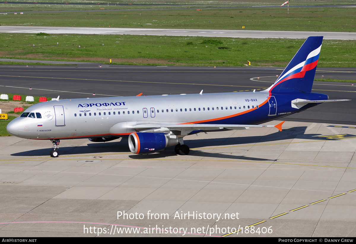 Aircraft Photo of VQ-BAX | Airbus A320-214 | Aeroflot - Russian Airlines | AirHistory.net #188406