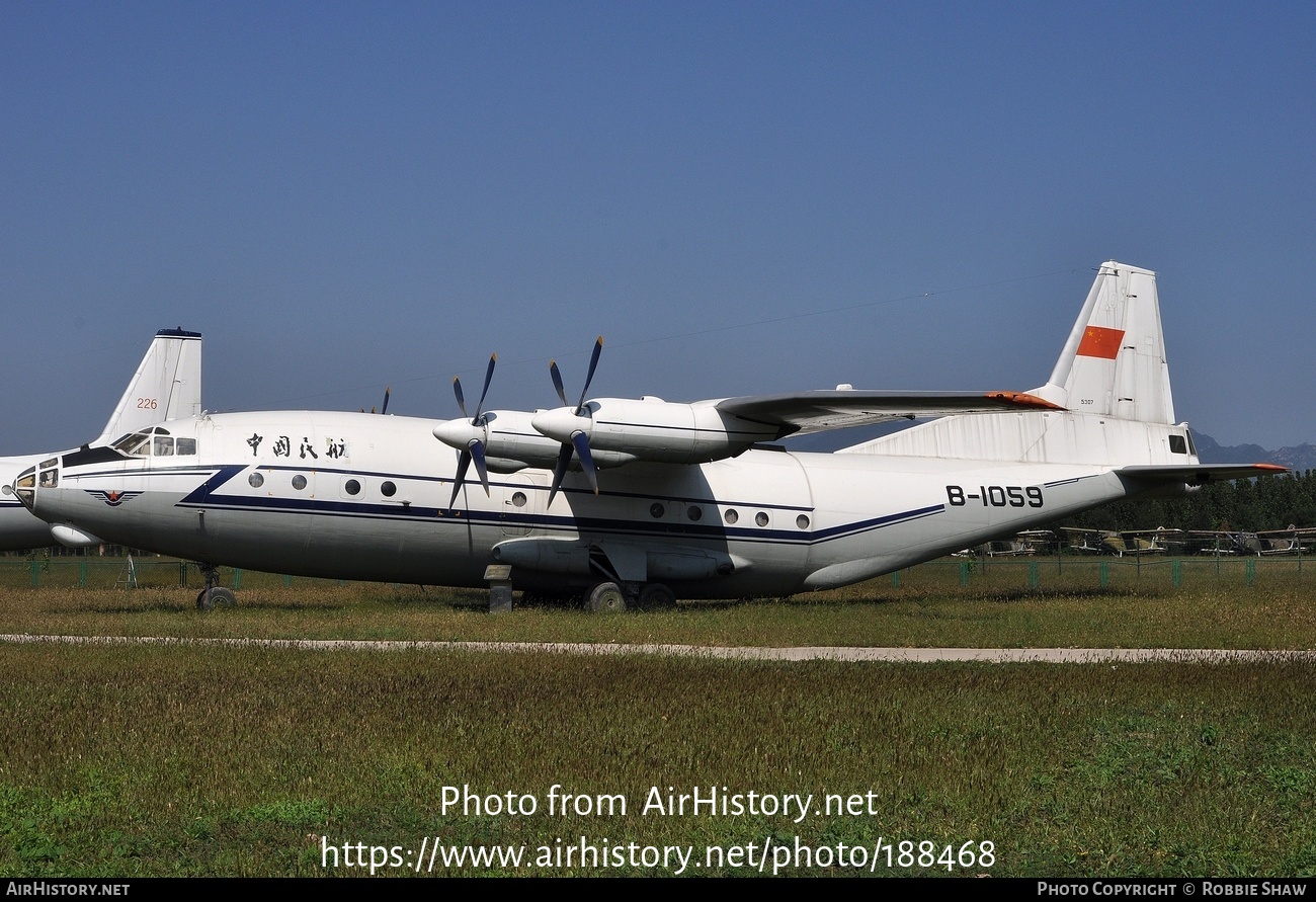 Aircraft Photo Of B-1059 | Antonov An-12BP | CAAC - Civil Aviation ...