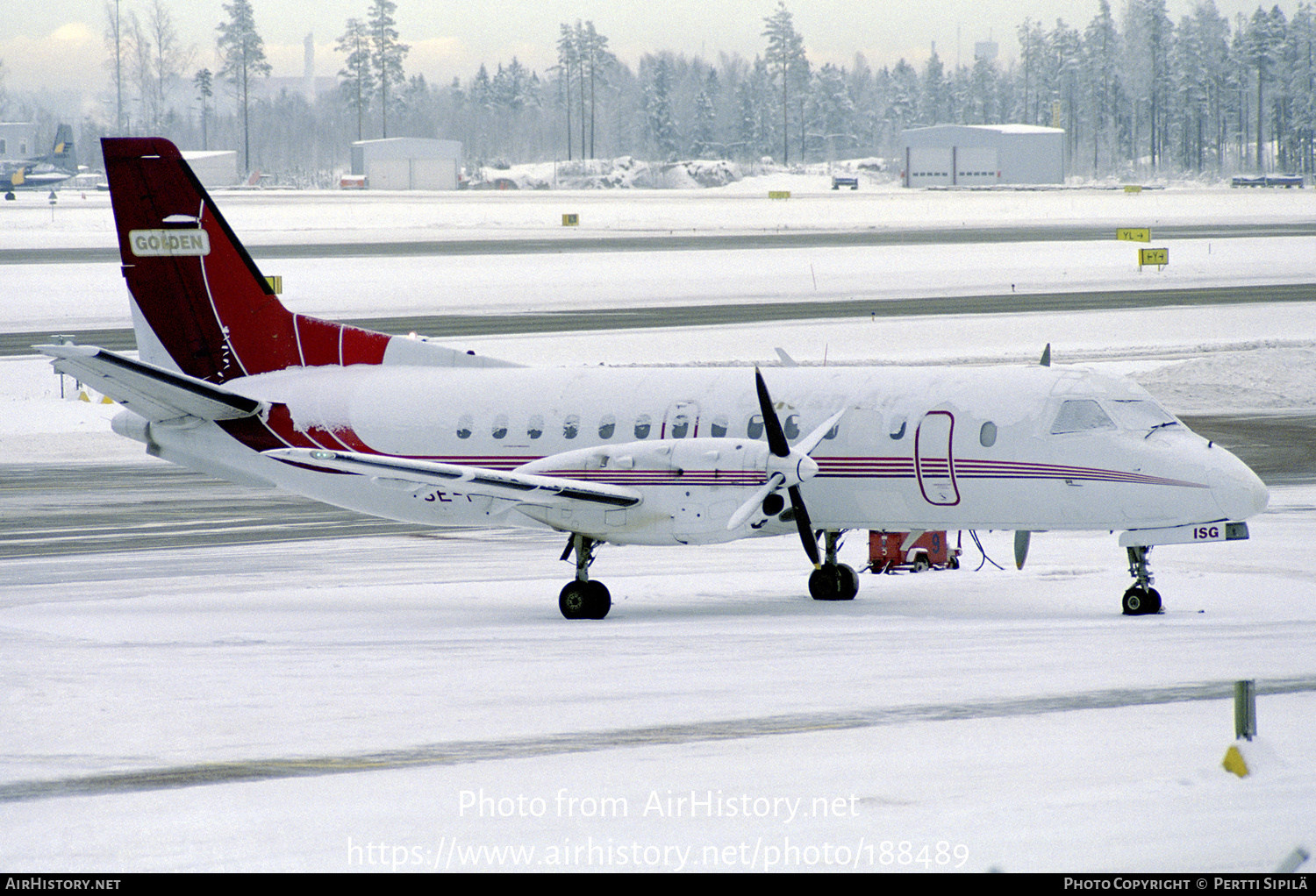 Aircraft Photo of SE-ISG | Saab 340B | Golden Air | AirHistory.net #188489