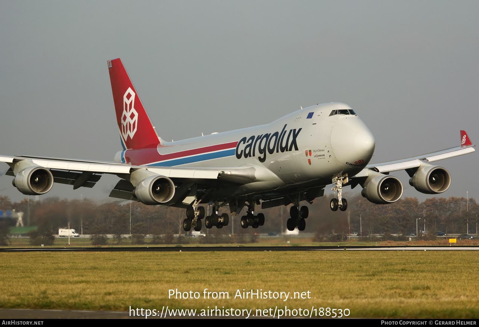 Aircraft Photo of LX-LCL | Boeing 747-4HAF/ER/SCD | Cargolux | AirHistory.net #188530