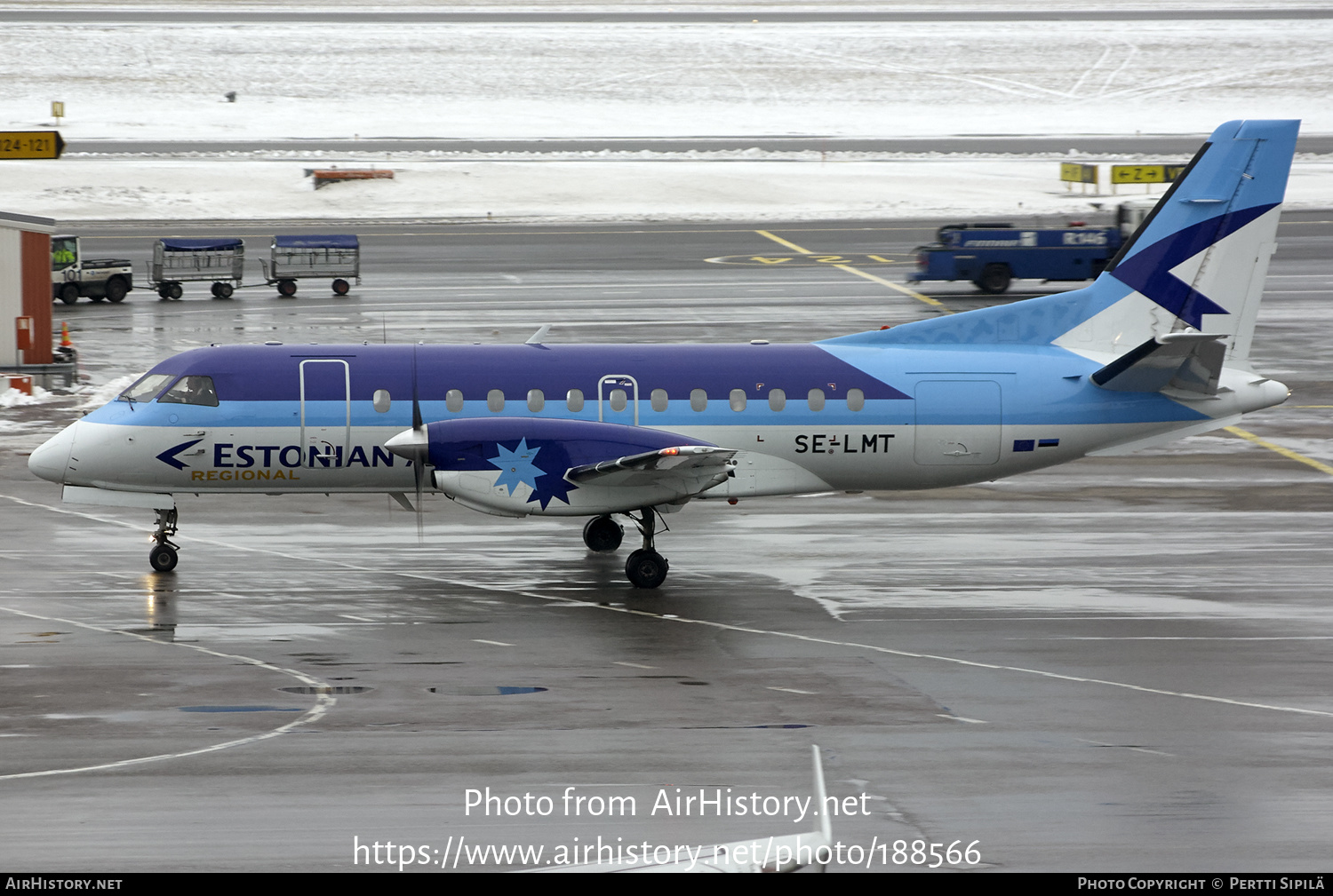 Aircraft Photo of SE-LMT | Saab 340A | Estonian Air Regional | AirHistory.net #188566