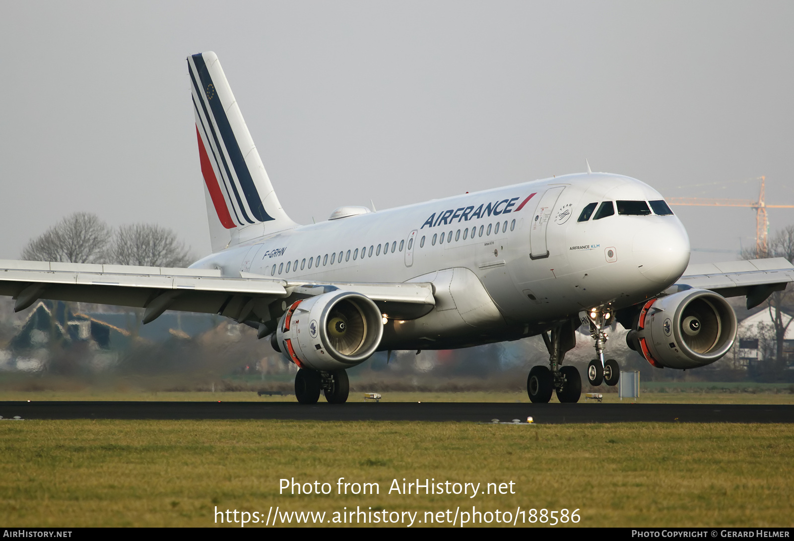 Aircraft Photo of F-GRHN | Airbus A319-111 | Air France | AirHistory.net #188586