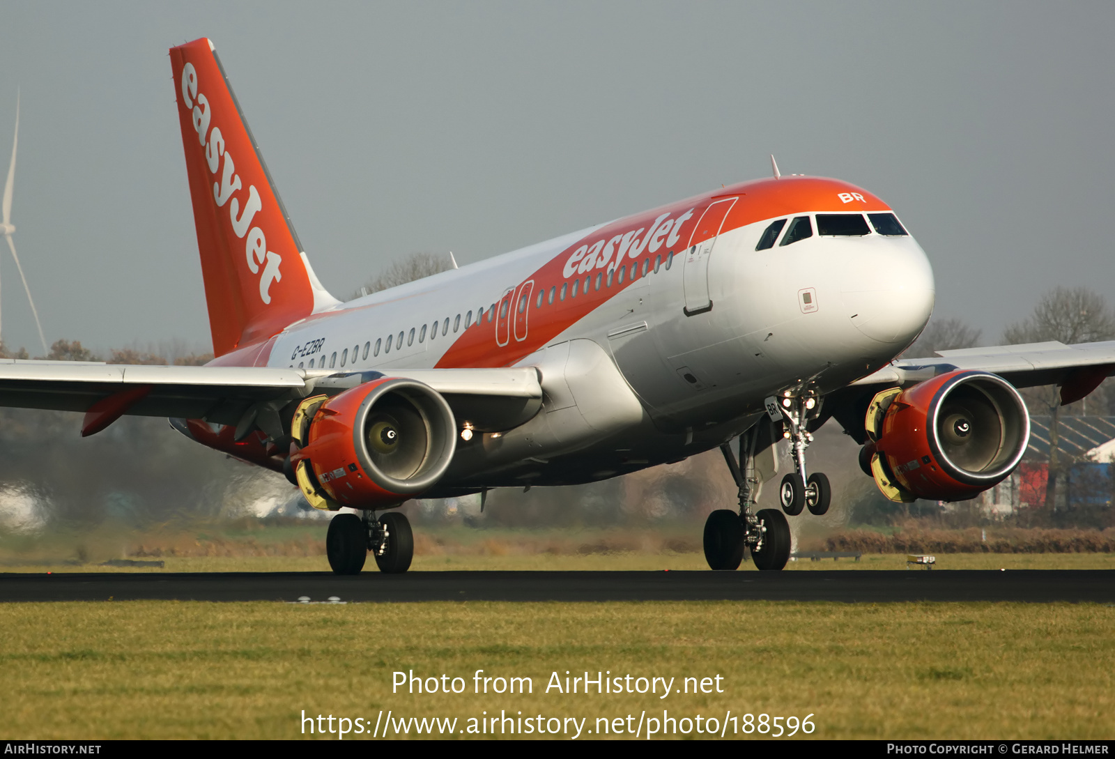 Aircraft Photo of G-EZBR | Airbus A319-111 | EasyJet | AirHistory.net #188596