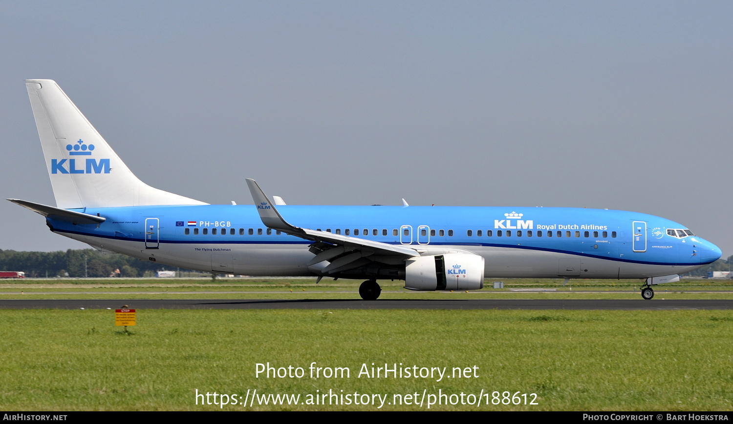 Aircraft Photo of PH-BGB | Boeing 737-8K2 | KLM - Royal Dutch Airlines | AirHistory.net #188612