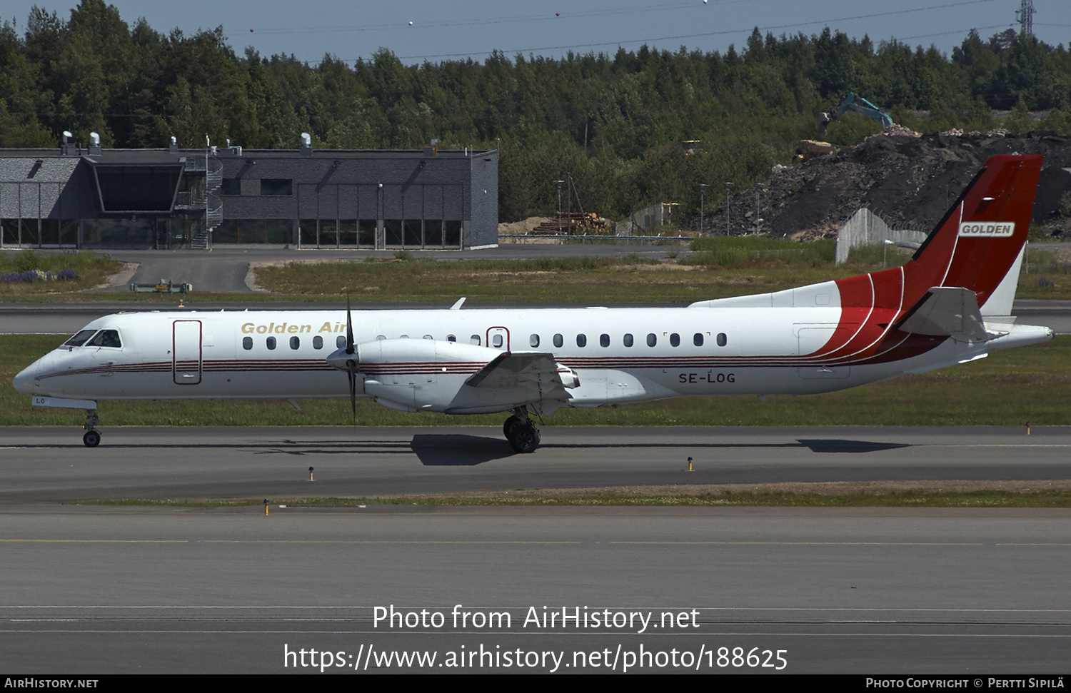 Aircraft Photo of SE-LOG | Saab 2000 | Golden Air | AirHistory.net #188625