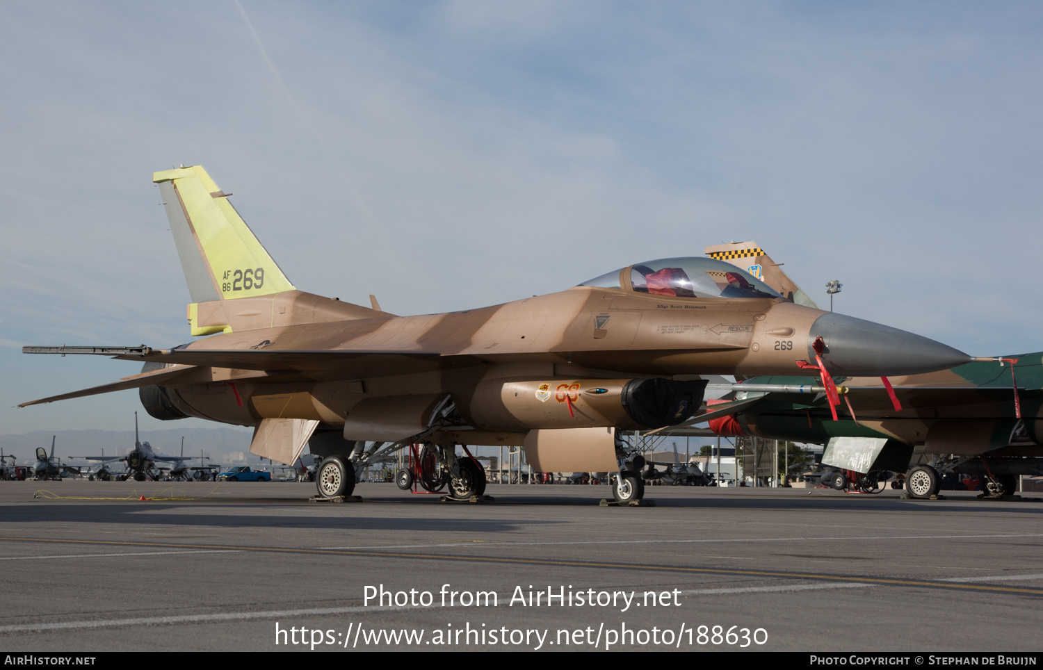 Aircraft Photo of 86-0269 / AF86-269 | General Dynamics F-16C Fighting Falcon | USA - Air Force | AirHistory.net #188630