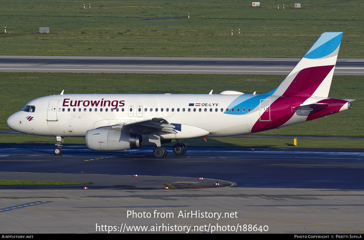 Aircraft Photo of OE-LYV | Airbus A319-132 | Eurowings | AirHistory.net #188640