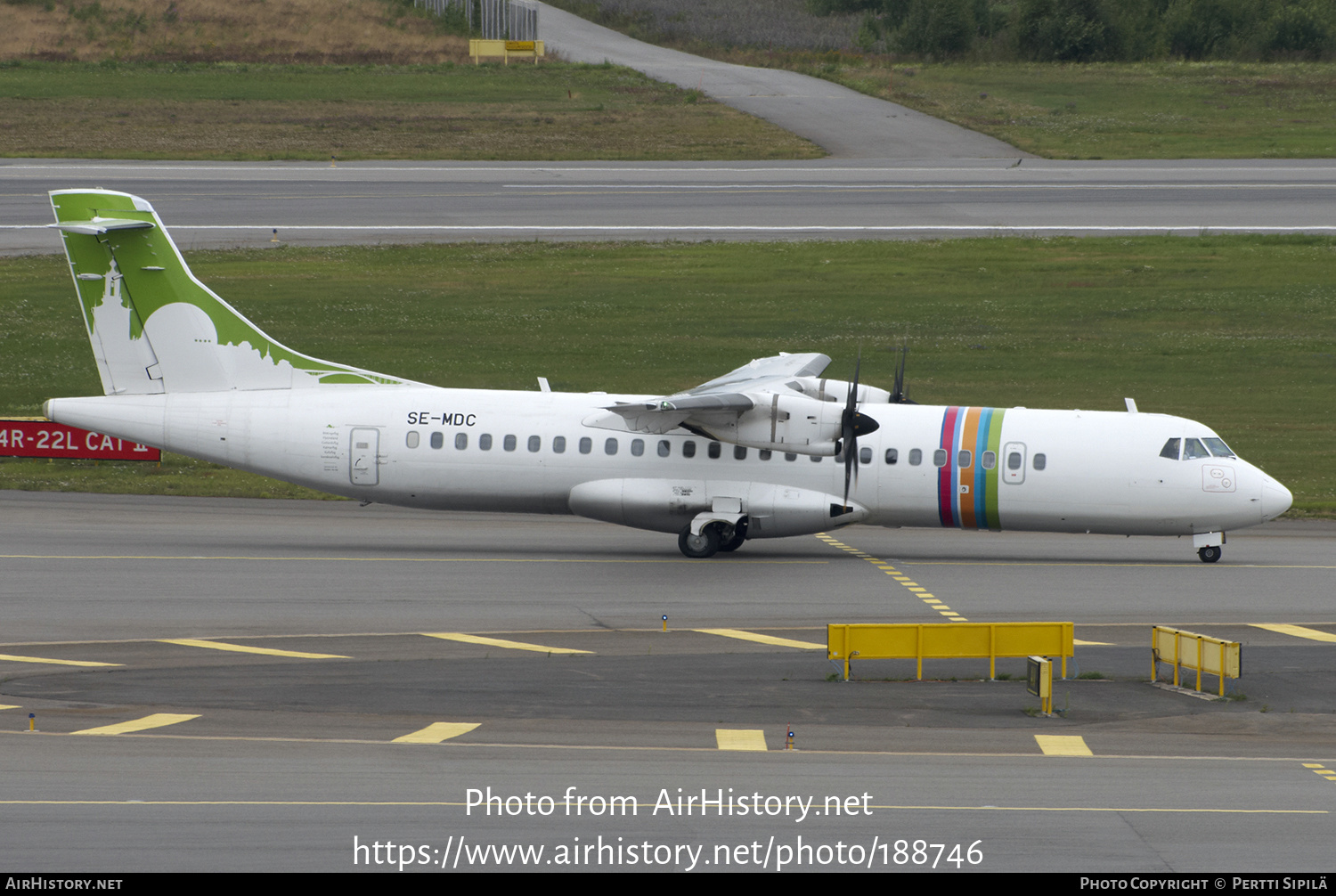 Aircraft Photo of SE-MDC | ATR ATR-72-500 (ATR-72-212A) | Golden Air | AirHistory.net #188746