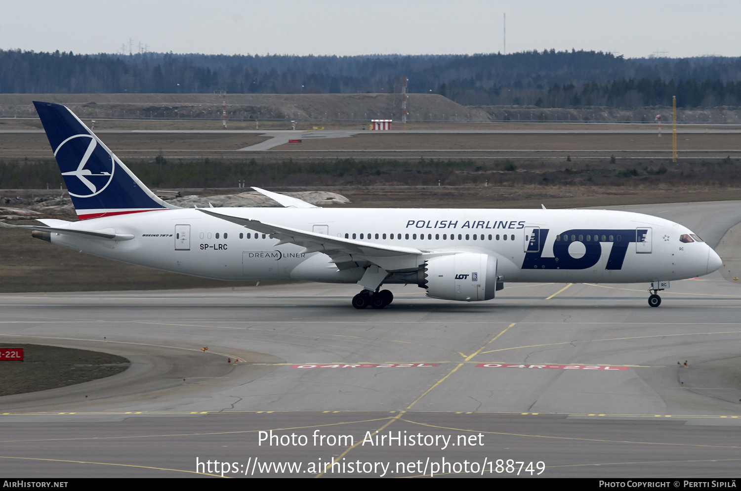 Aircraft Photo of SP-LRC | Boeing 787-8 Dreamliner | LOT Polish Airlines - Polskie Linie Lotnicze | AirHistory.net #188749