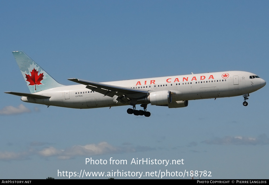 Aircraft Photo of C-FTCA | Boeing 767-375/ER | Air Canada | AirHistory.net #188782