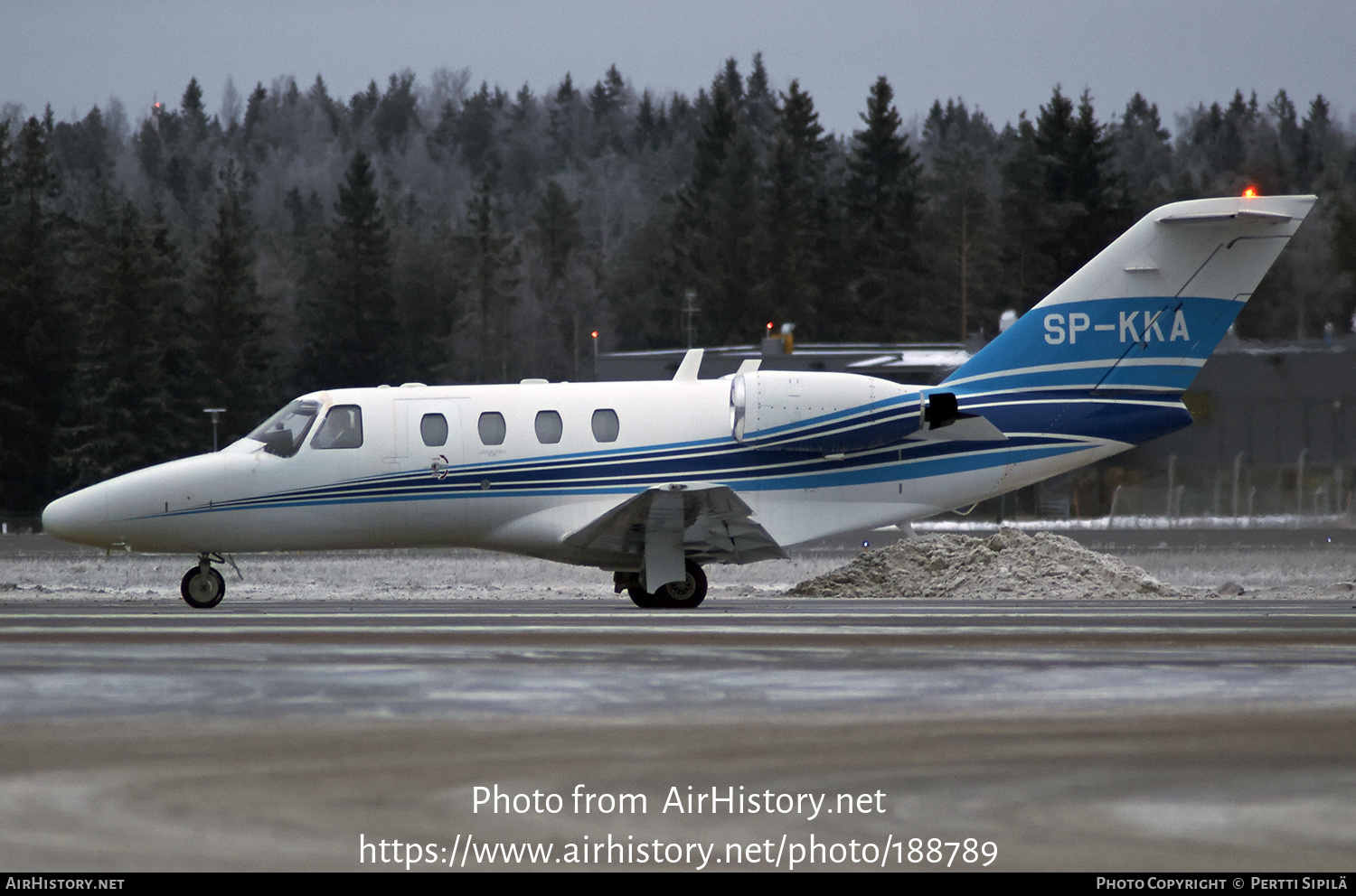 Aircraft Photo of SP-KKA | Cessna 525 CitationJet CJ1 | AirHistory.net #188789