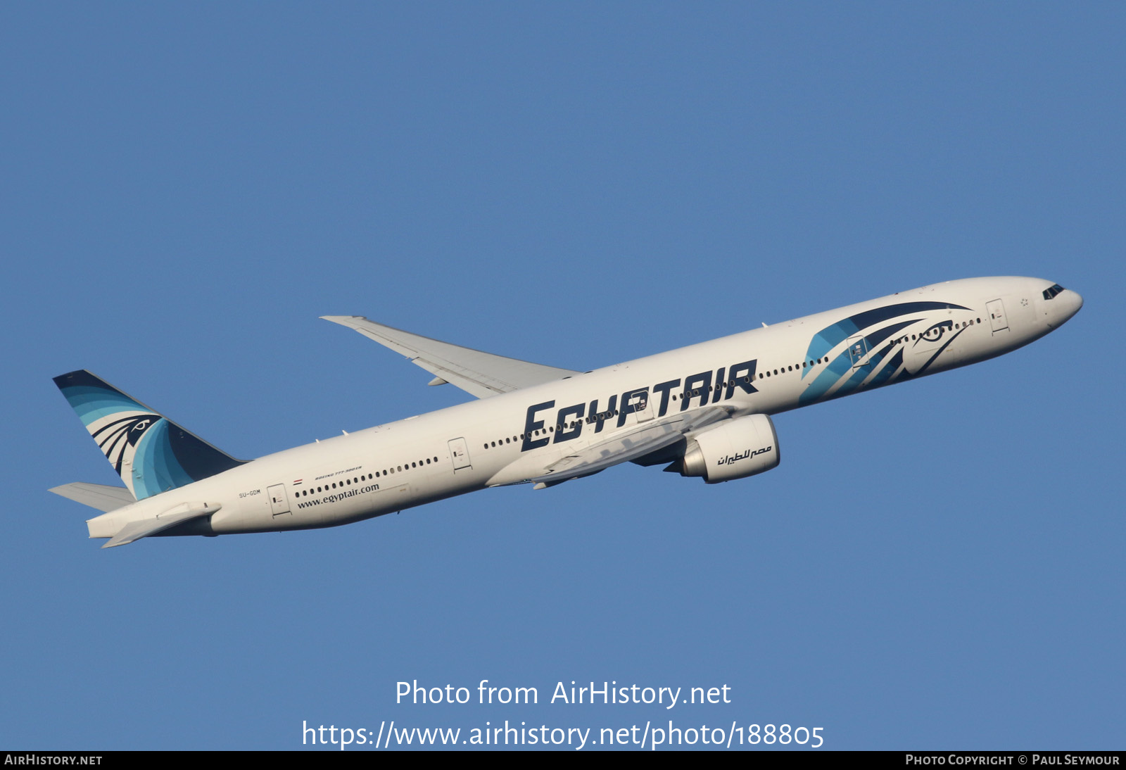 Aircraft Photo of SU-GDM | Boeing 777-36N/ER | EgyptAir | AirHistory.net #188805