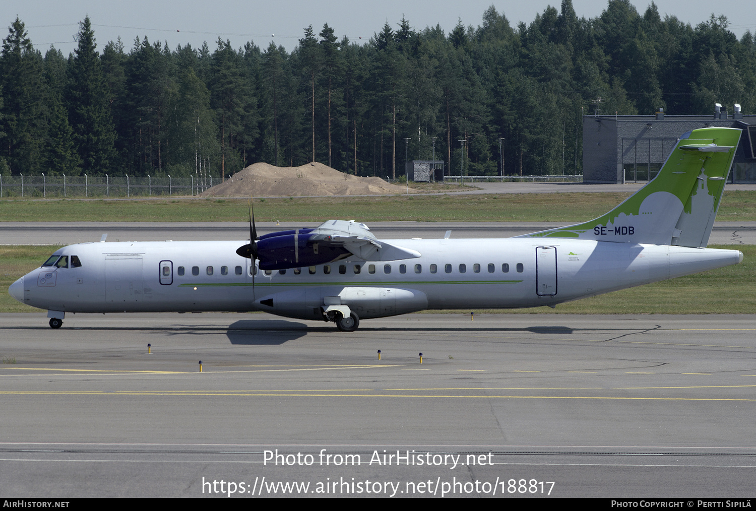 Aircraft Photo of SE-MDB | ATR ATR-72-500 (ATR-72-212A) | Golden Air | AirHistory.net #188817