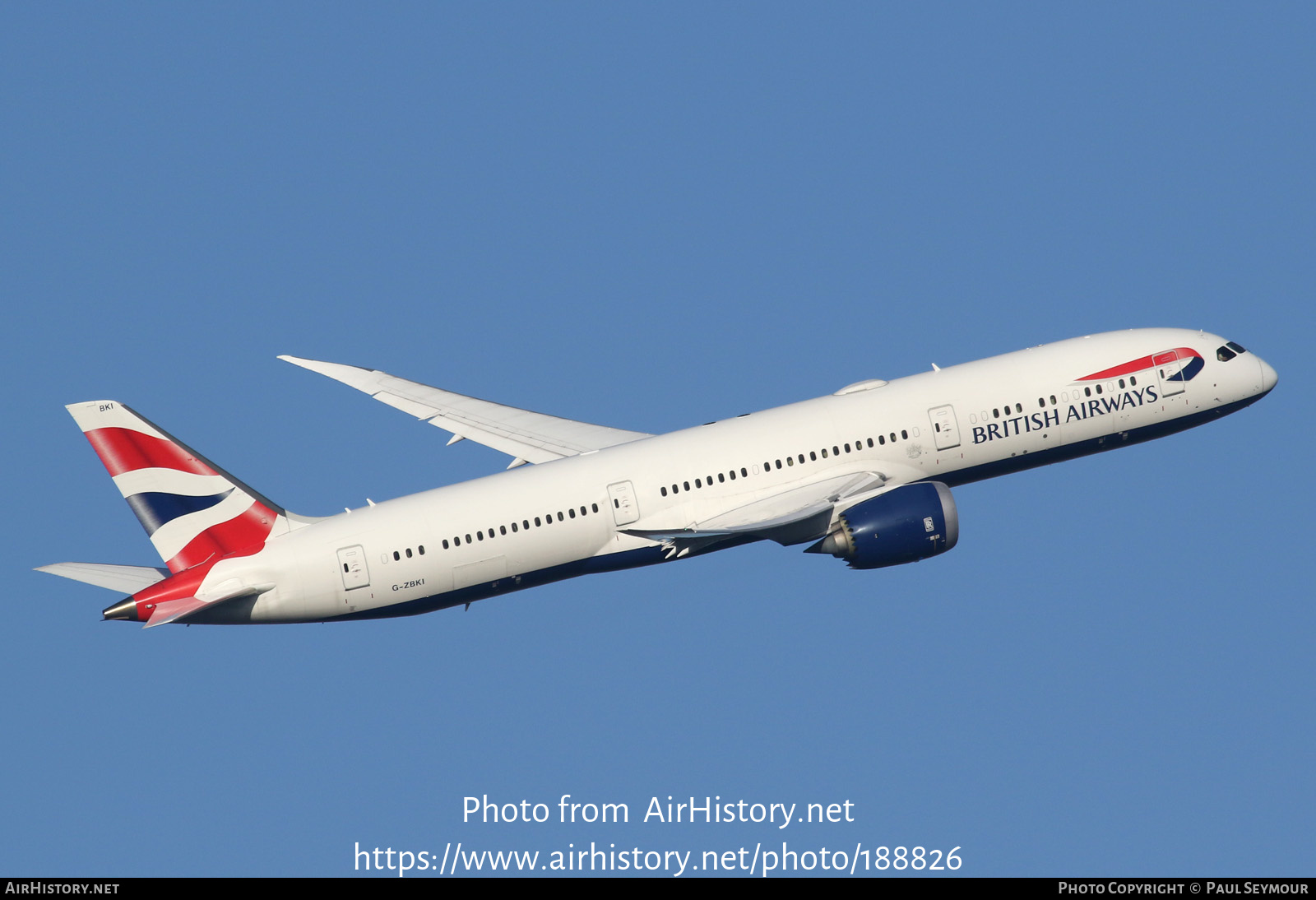 Aircraft Photo of G-ZBKI | Boeing 787-9 Dreamliner | British Airways | AirHistory.net #188826