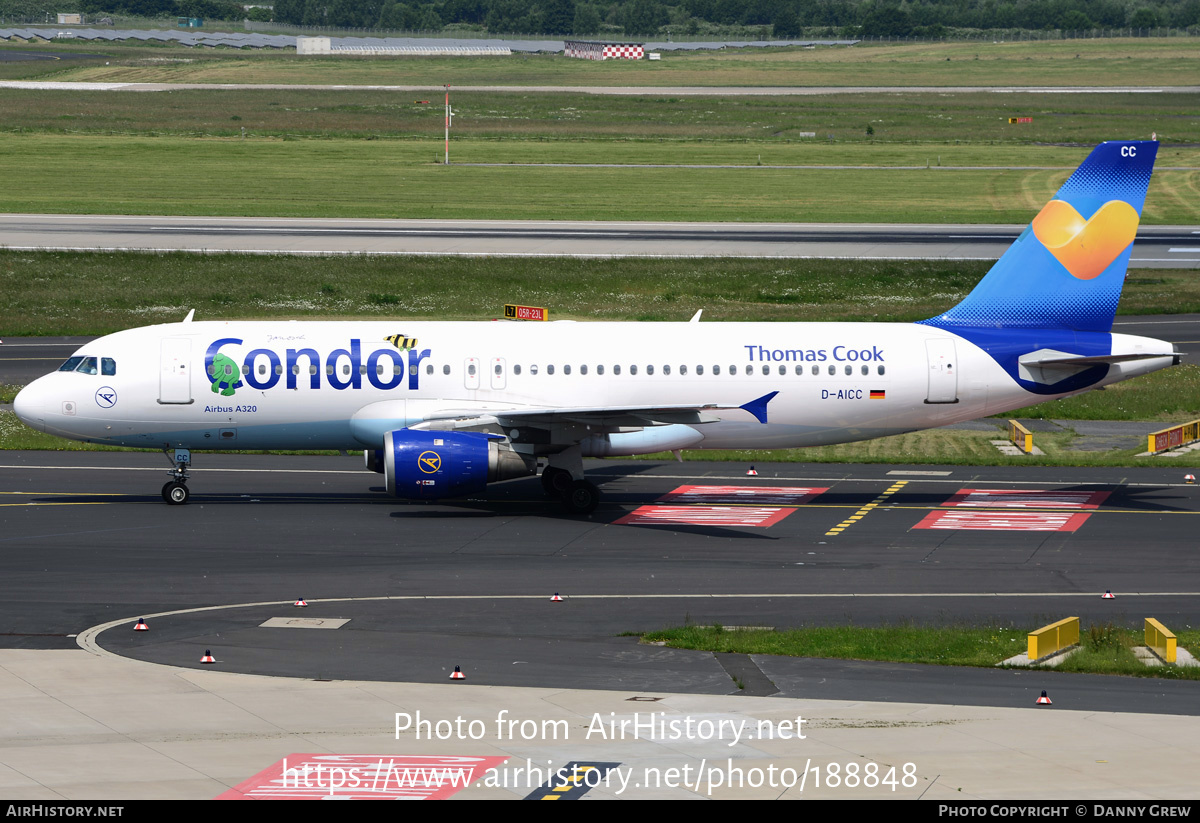 Aircraft Photo of D-AICC | Airbus A320-212 | Condor Flugdienst | AirHistory.net #188848